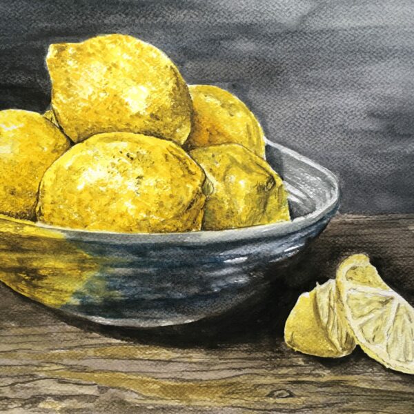 Martwa natura, Cytryny, Monika Palichleb