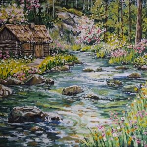 Obraz akrylowy Tam, gdzie budzi się wiosna