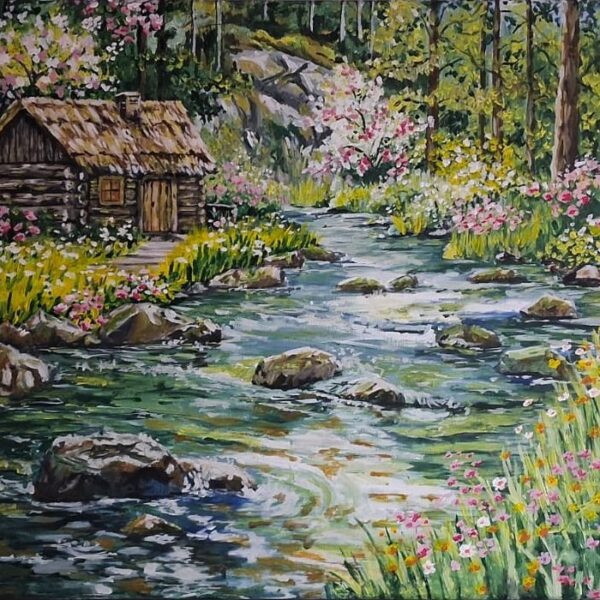 Obraz akrylowy Tam, gdzie budzi się wiosna