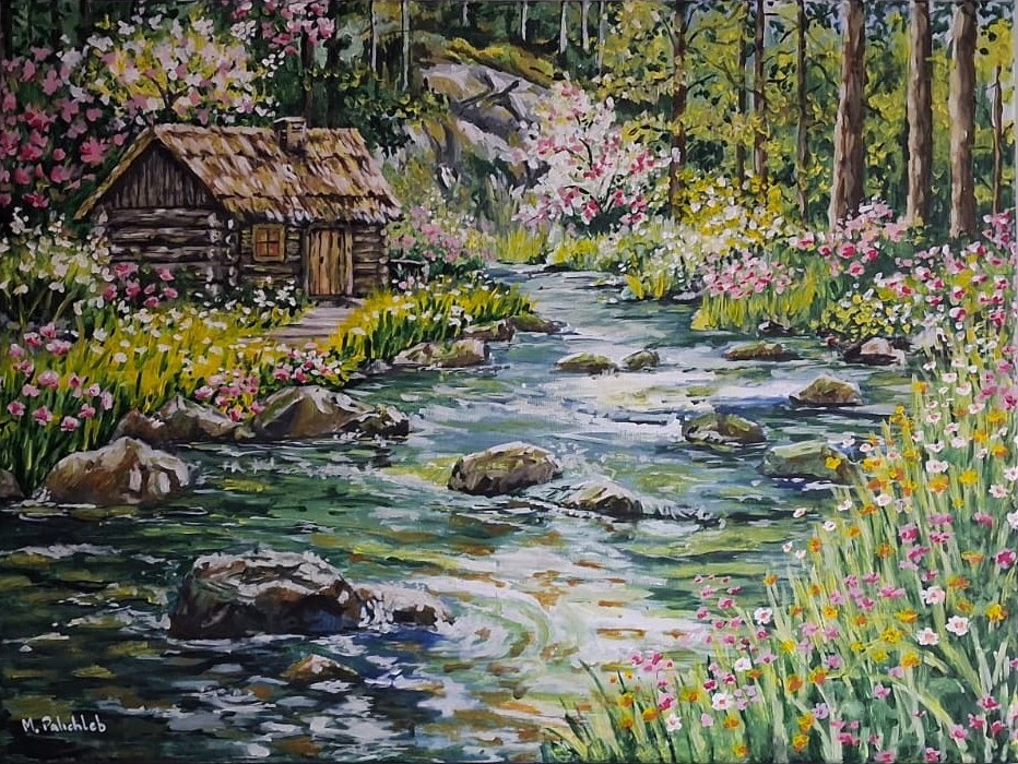 Obraz akrylowy Tam, gdzie budzi się wiosna